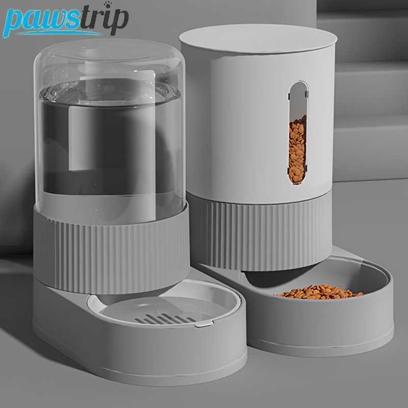 Dog Food Storage Xl - Large Capacity Cat Feeder Automatic Cat