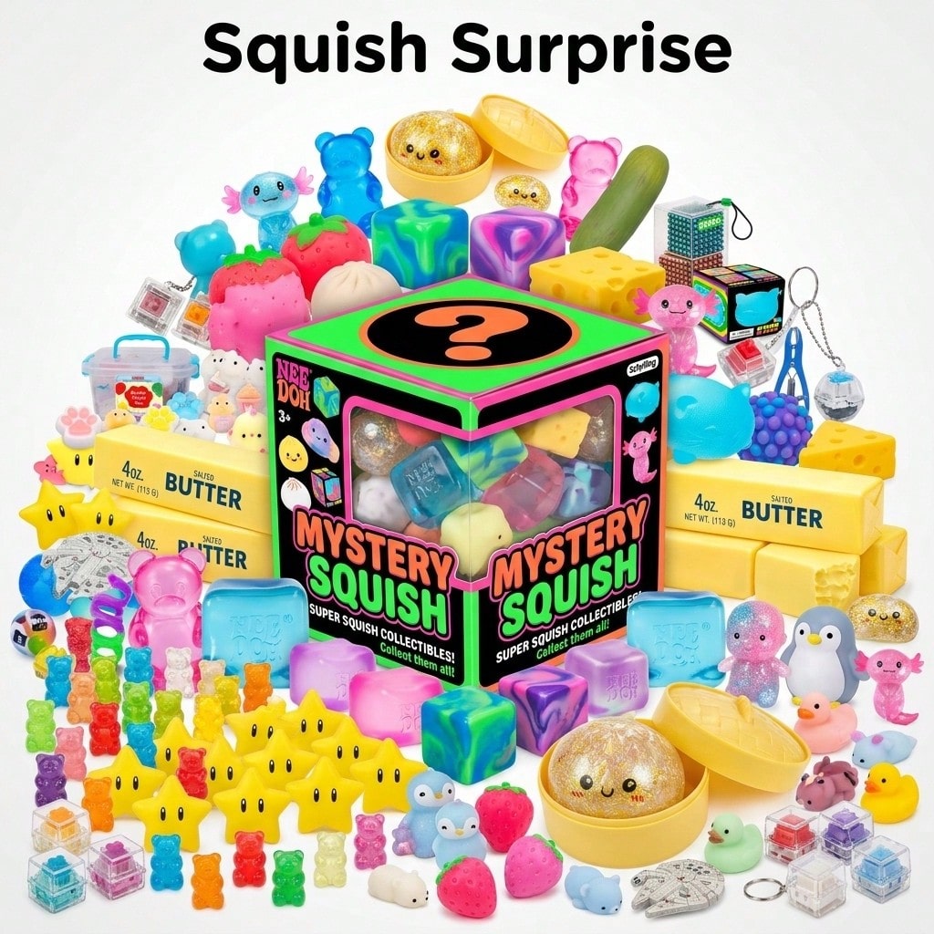 Food Storage Unit - Surprise Box-Slow Rise Squishy Toys,Food&Ocean Themed