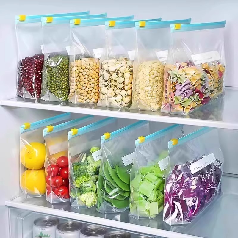 Food Storage Ziploc Bags - Zip Lock Food Storage Bags, Thick