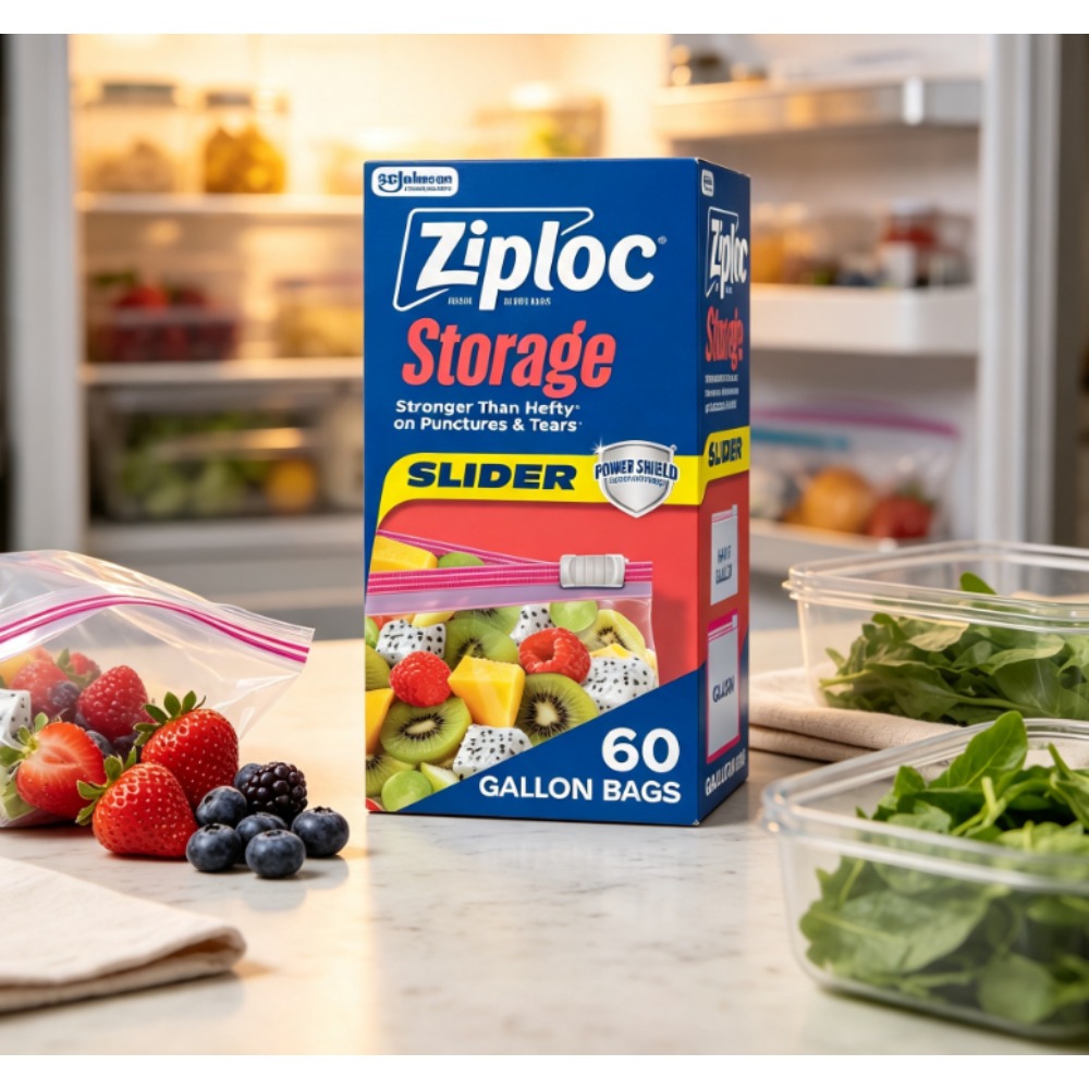 Food Storage Ziploc Bags - Ziploc® Brand Food Storage Slider Gallon
