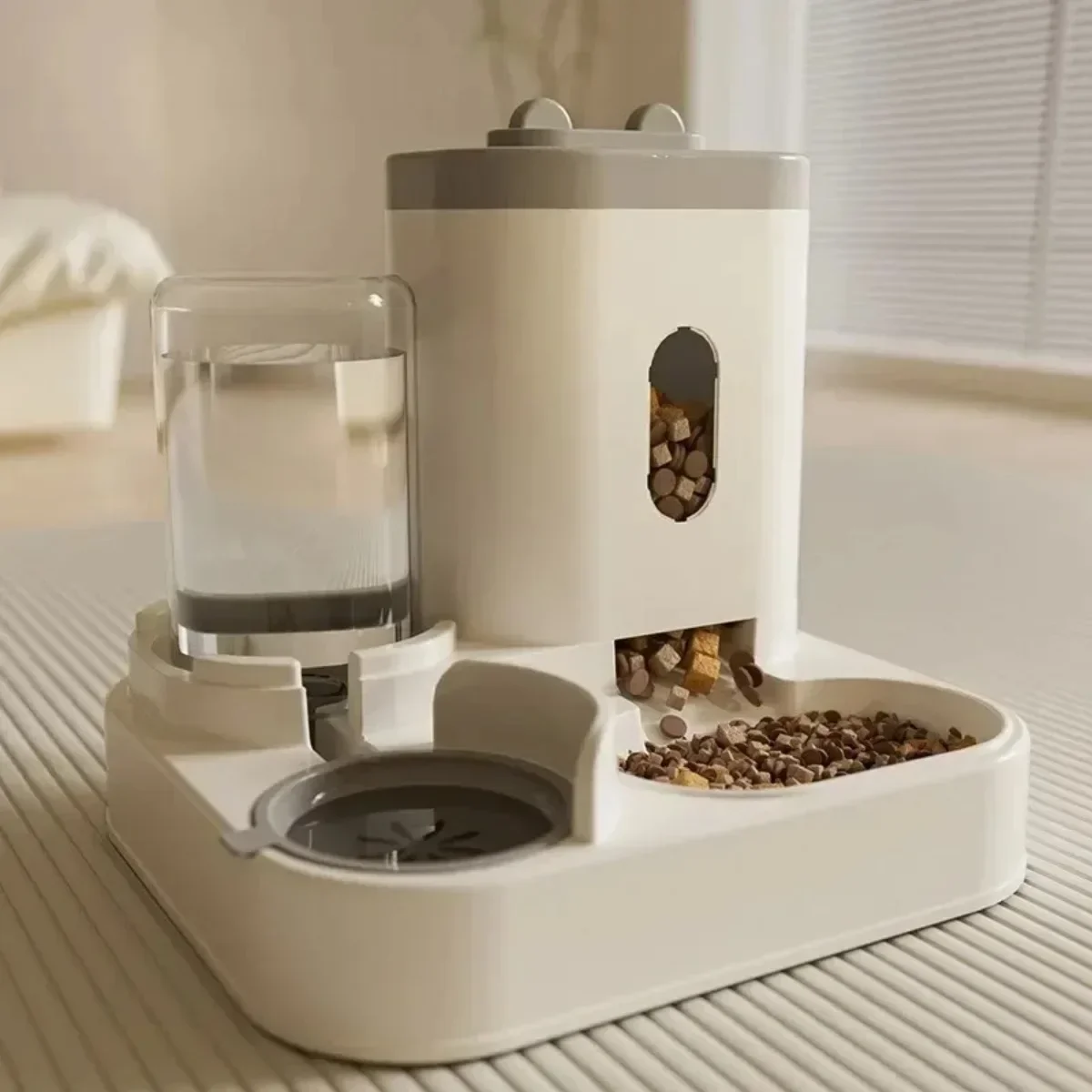 Dog Food Storage Xl - Automatic Feeder Dog Cat Food Bowl