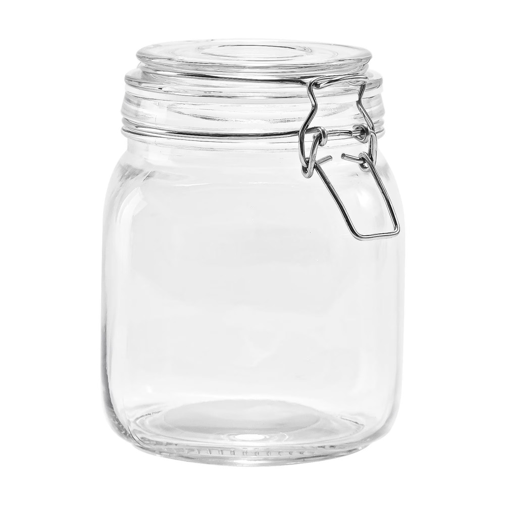 Food Storage With Glass Lids - Mainstays 38 oz Glass Food Storage