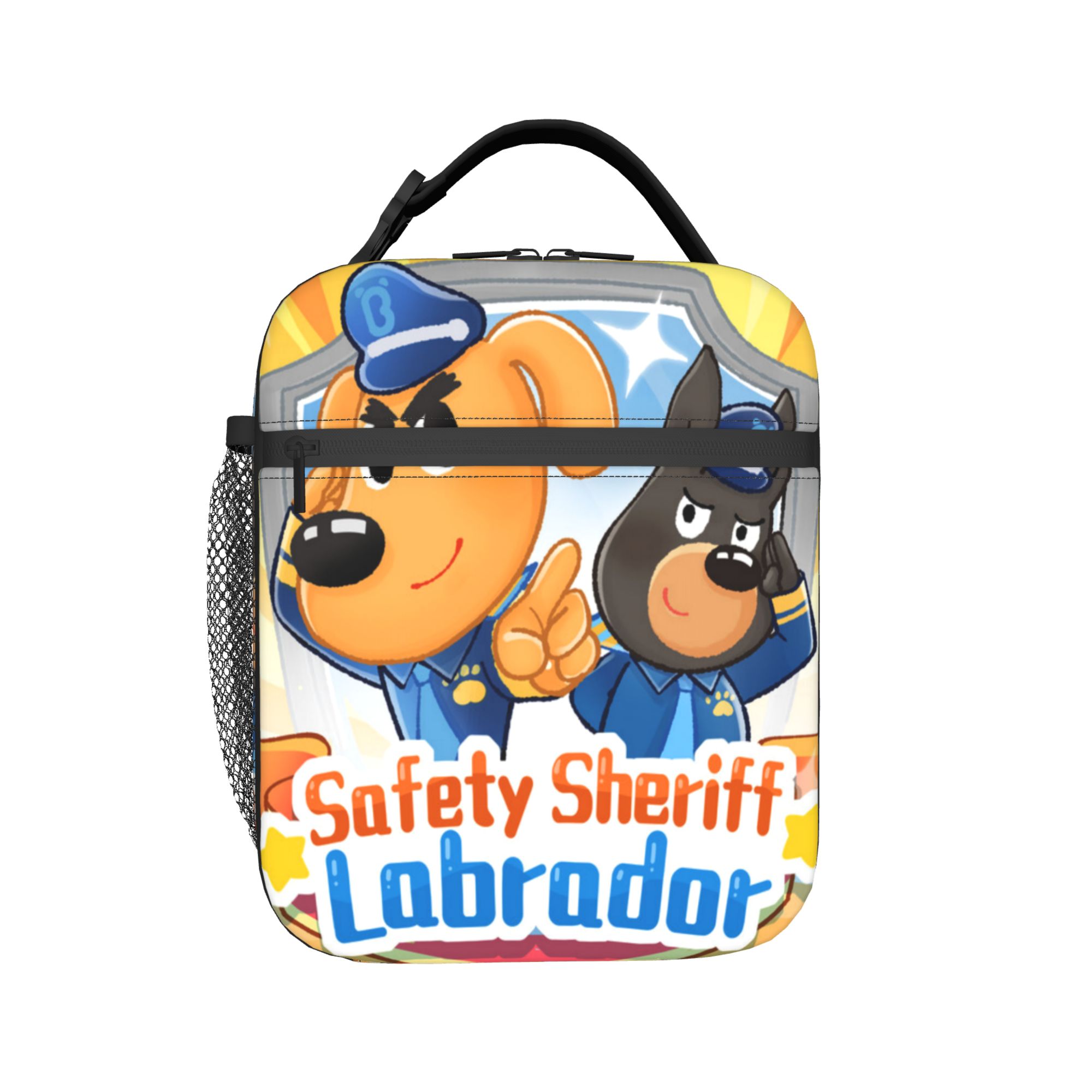Food Storage Food Safety - Safety Sheriff Labrador Insulated Lunch Bags