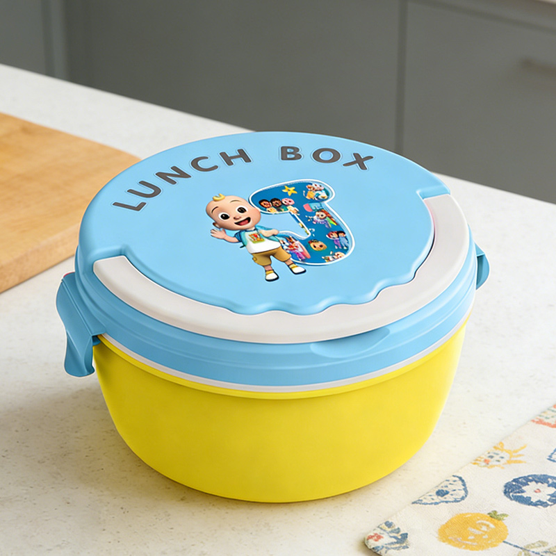 Food Storage Boxes - Cocomelons Lunch Boxs Portable Bento Meal