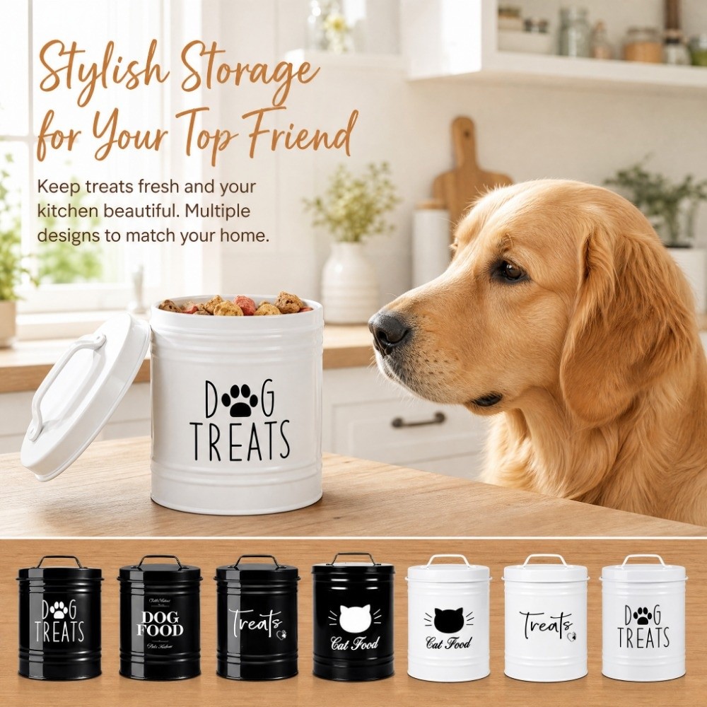 Dog Food Storage Xl - Large Capacity Dog Food Storage Container