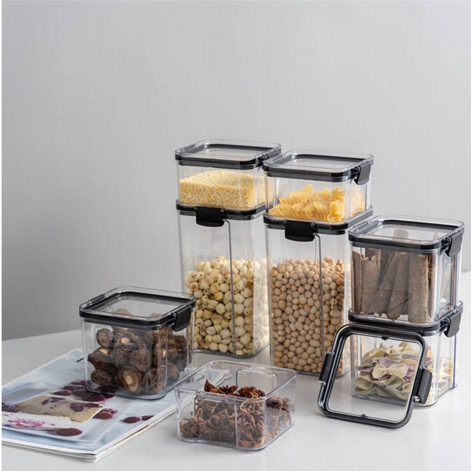 Airtight Food Storage Containe - đánh giá và giá Food Storage Jars