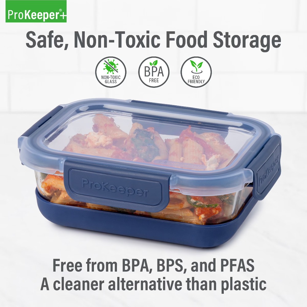 2.8 Cup Glass Food Storage Con - đánh giá và giá Food Storage With Glass Lids