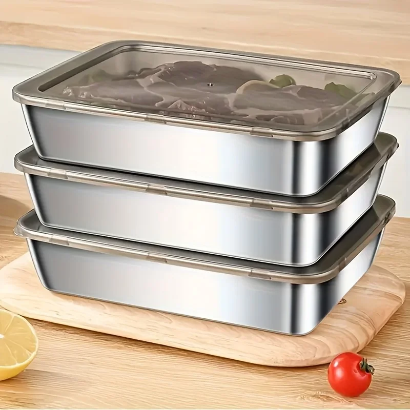 5pcs Stainless Steel Food Stor - đánh giá và giá Food Storage Home