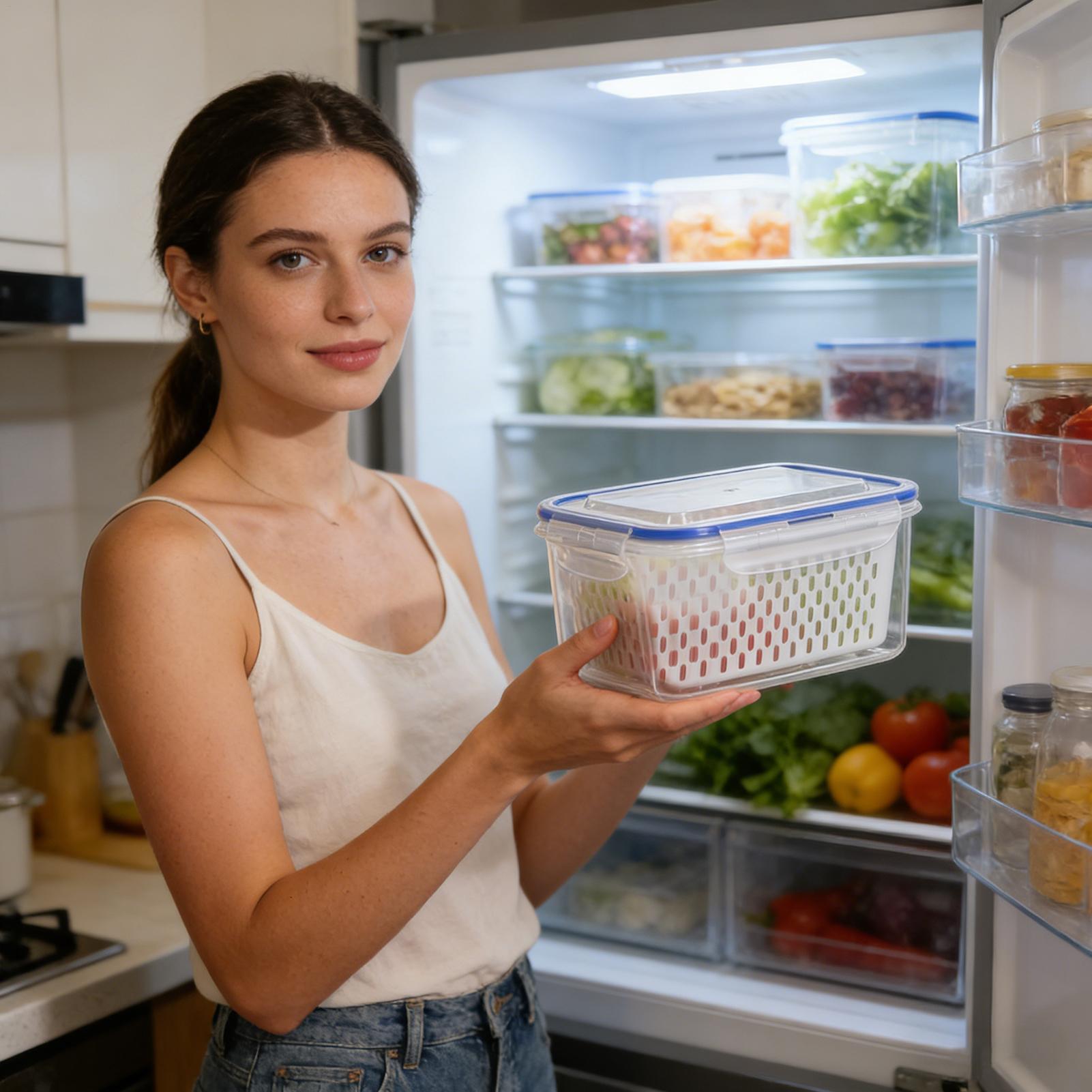 4 In 1 Food Storage Container  - đánh giá và giá Food Storage Refrigerator