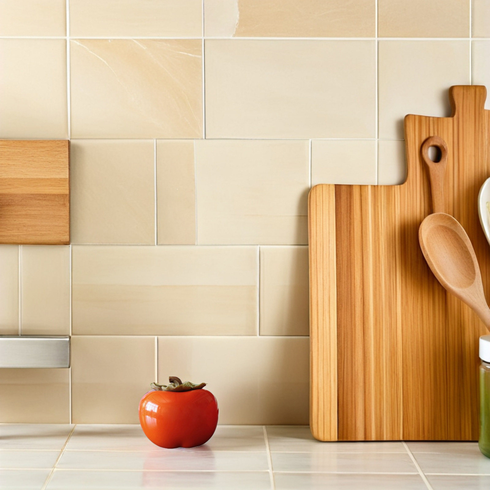 2Pcs Orange Persimmon Style Ce - đánh giá và giá Food Storage Jars
