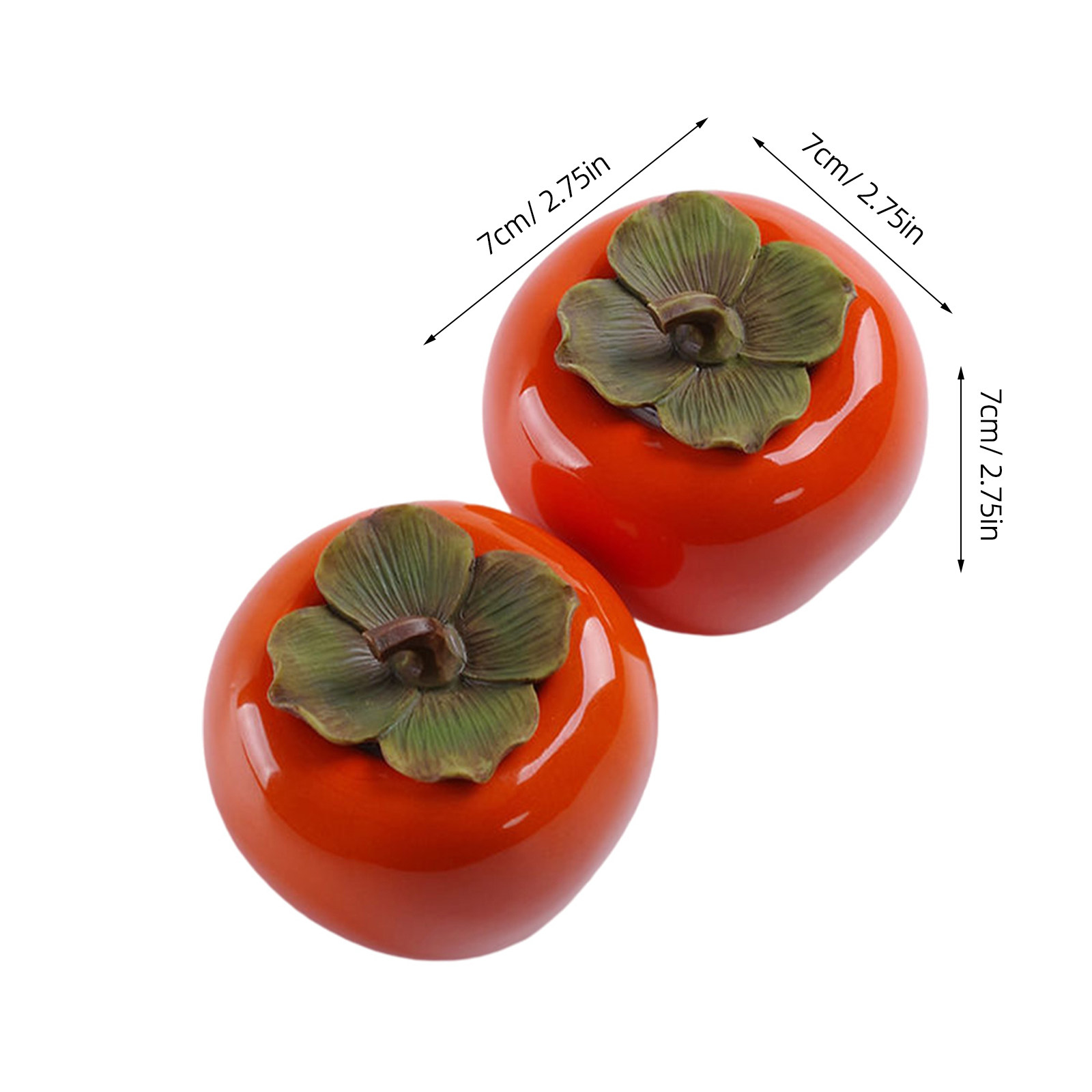 2Pcs Orange Persimmon Style Ce - đánh giá và giá Food Storage Jars