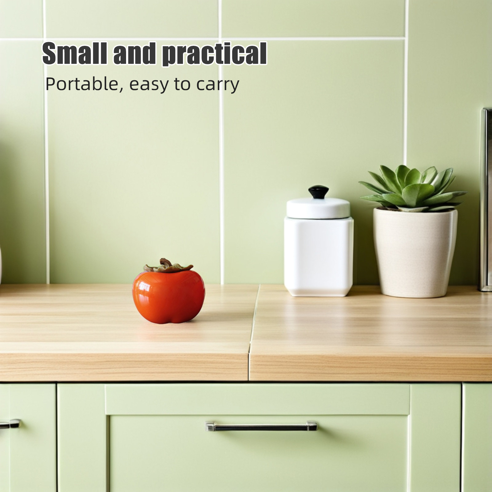 2Pcs Orange Persimmon Style Ce - đánh giá và giá Food Storage Jars