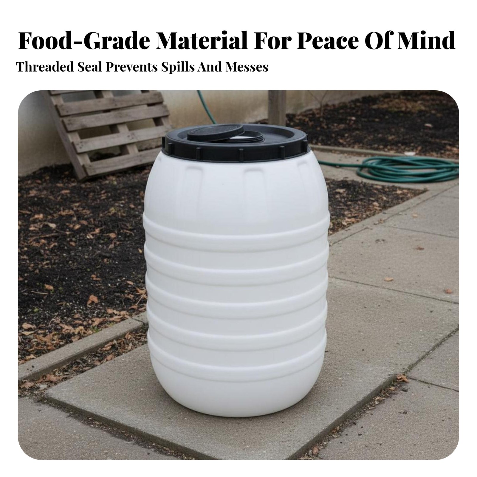 Food Grade Plastic Barrel Airt - đánh giá và giá Food Storage Drums