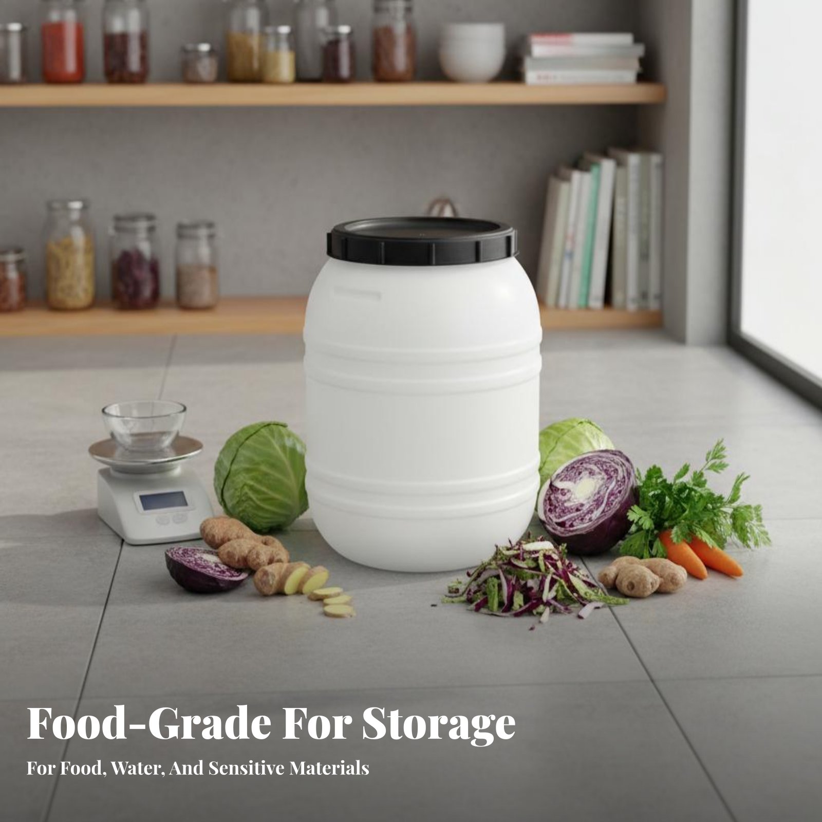 Food Grade Plastic Barrel Airt - đánh giá và giá Food Storage Drums