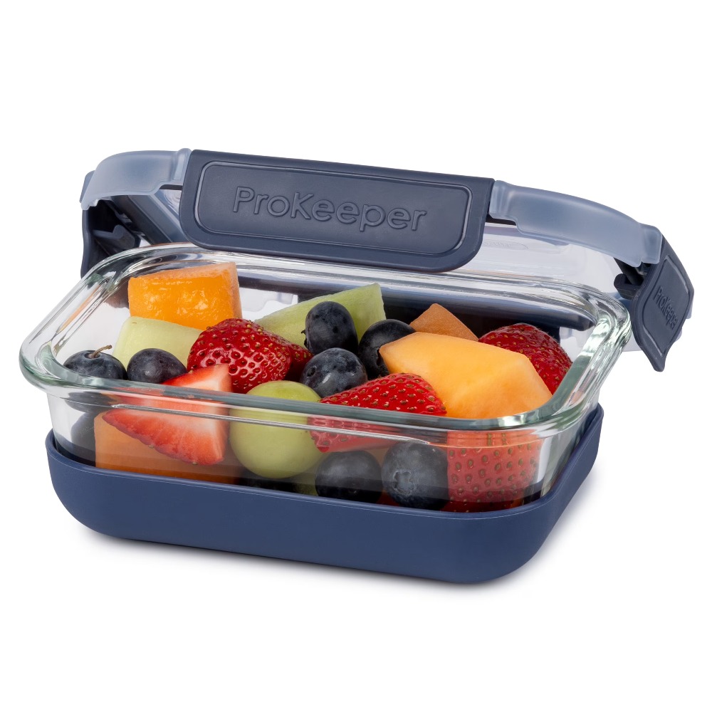 2 Pack 1.6 Cup Glass Food Stor - đánh giá và giá Food Storage With Glass Lids