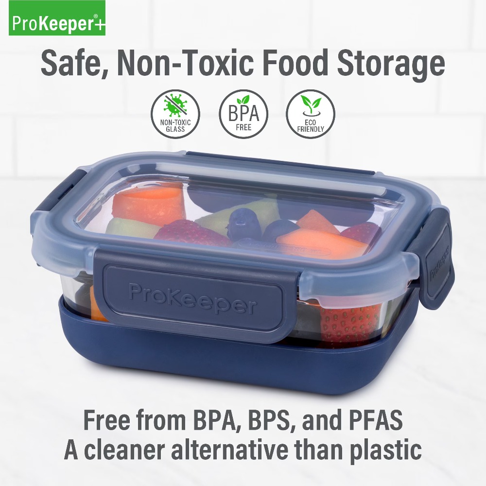 2 Pack 1.6 Cup Glass Food Stor - đánh giá và giá Food Storage With Glass Lids