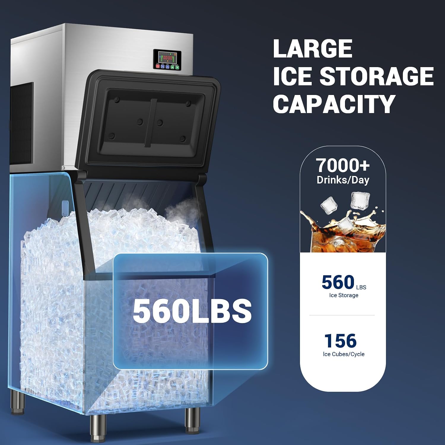 Commercial Ice Maker Machine w - đánh giá và giá Food Storage In Restaurant