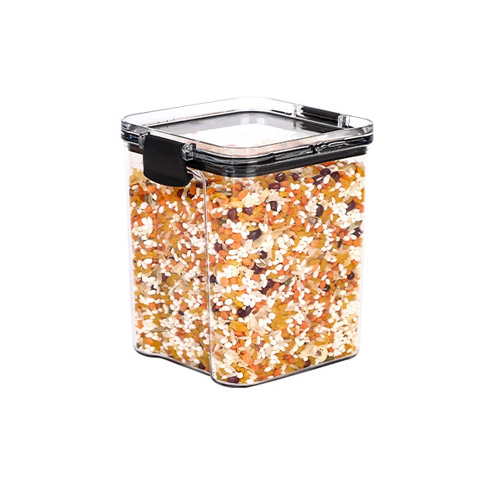 Transparent Food Storage Conta - đánh giá và giá Stackable Pantry Bin