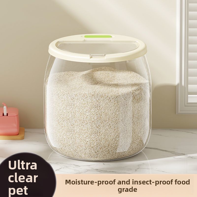 Household Rice Bucket Sealed a - đánh giá và giá Food Storage Acrylic Containers