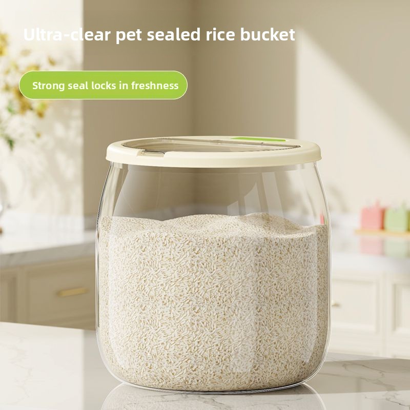 Household Rice Bucket Sealed a - đánh giá và giá Food Storage Acrylic Containers