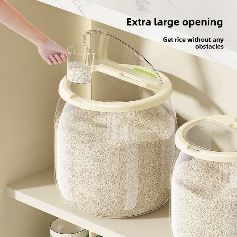 Household Rice Bucket Sealed a - đánh giá và giá Food Storage Acrylic Containers