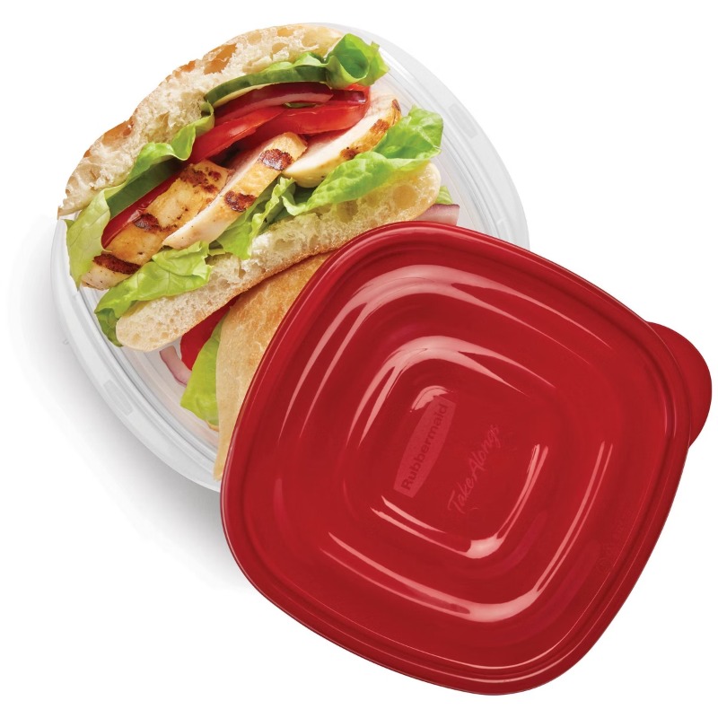 4pc TakeAlongs Square 2.9 Cup  - đánh giá và giá Food Storage Acrylic Containers