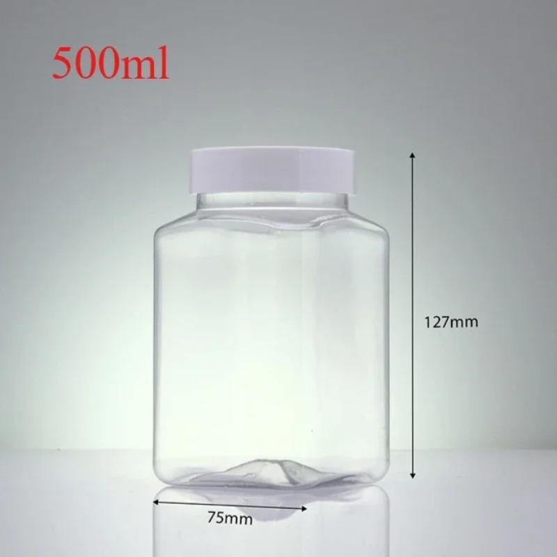 50/100/150/500ml Empty Clear S - đánh giá và giá Food Storage Drums
