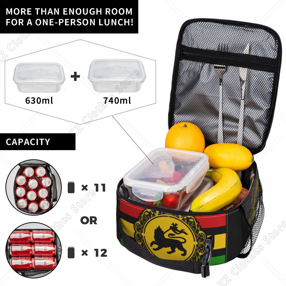 Rasta Lion Reggae Music Roots  - đánh giá và giá Food Storage Roots