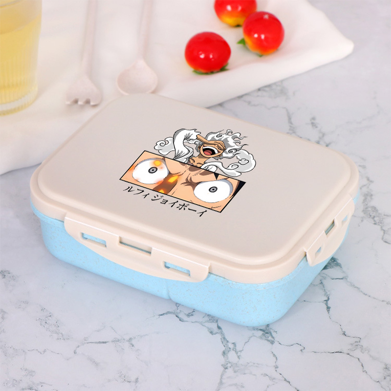 One Piece Boy Girl Bento Lunch - đánh giá và giá Food Storage Unit