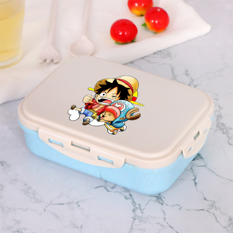 One Piece Boy Girl Bento Lunch - đánh giá và giá Food Storage Unit