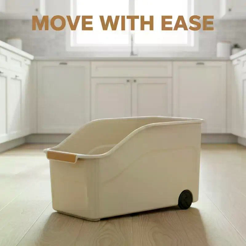 Stackable Plastic Storage Bins - đánh giá và giá Stackable Pantry Bin
