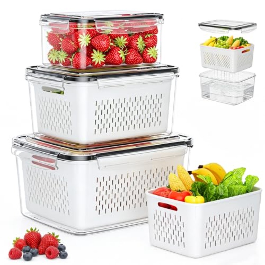 Fruit Storage Containers for F - đánh giá và giá Food Storage Acrylic Containers