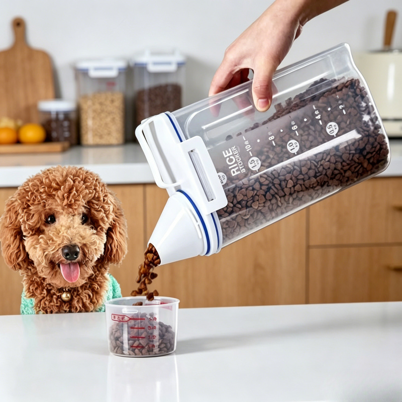 Premium Airtight Pet Food Stor - đánh giá và giá Dog Food Storage Xl