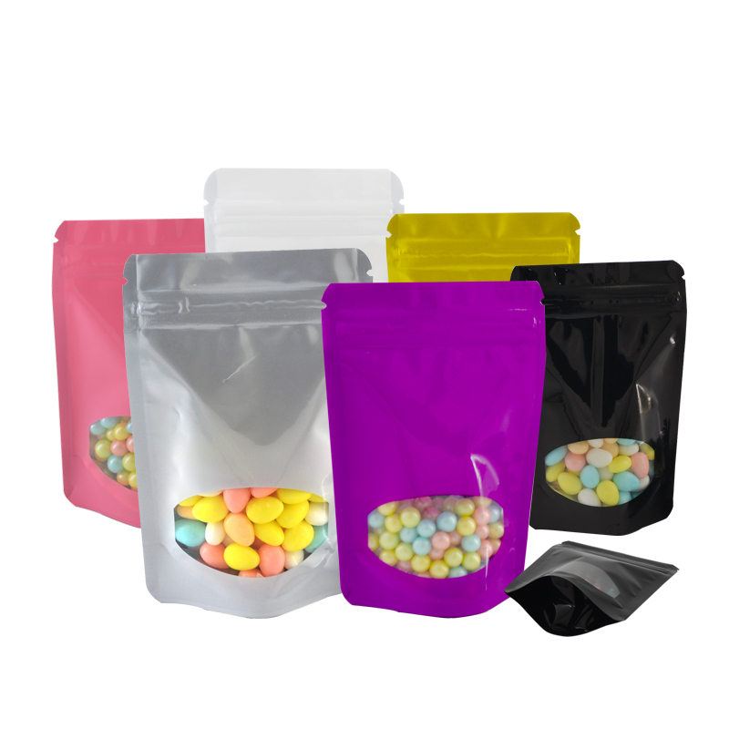 100 Chiếc Nhôm Nhiều Màu Viền  - đánh giá và giá Food Storage Ziploc Bags