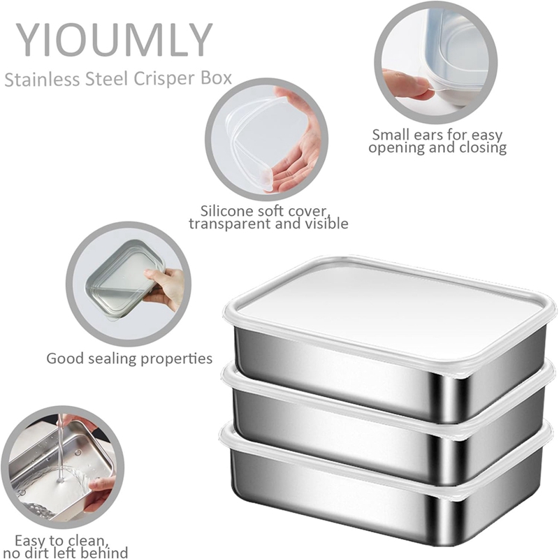 Stainless Steel Containers for - đánh giá và giá Food Storage Boxes
