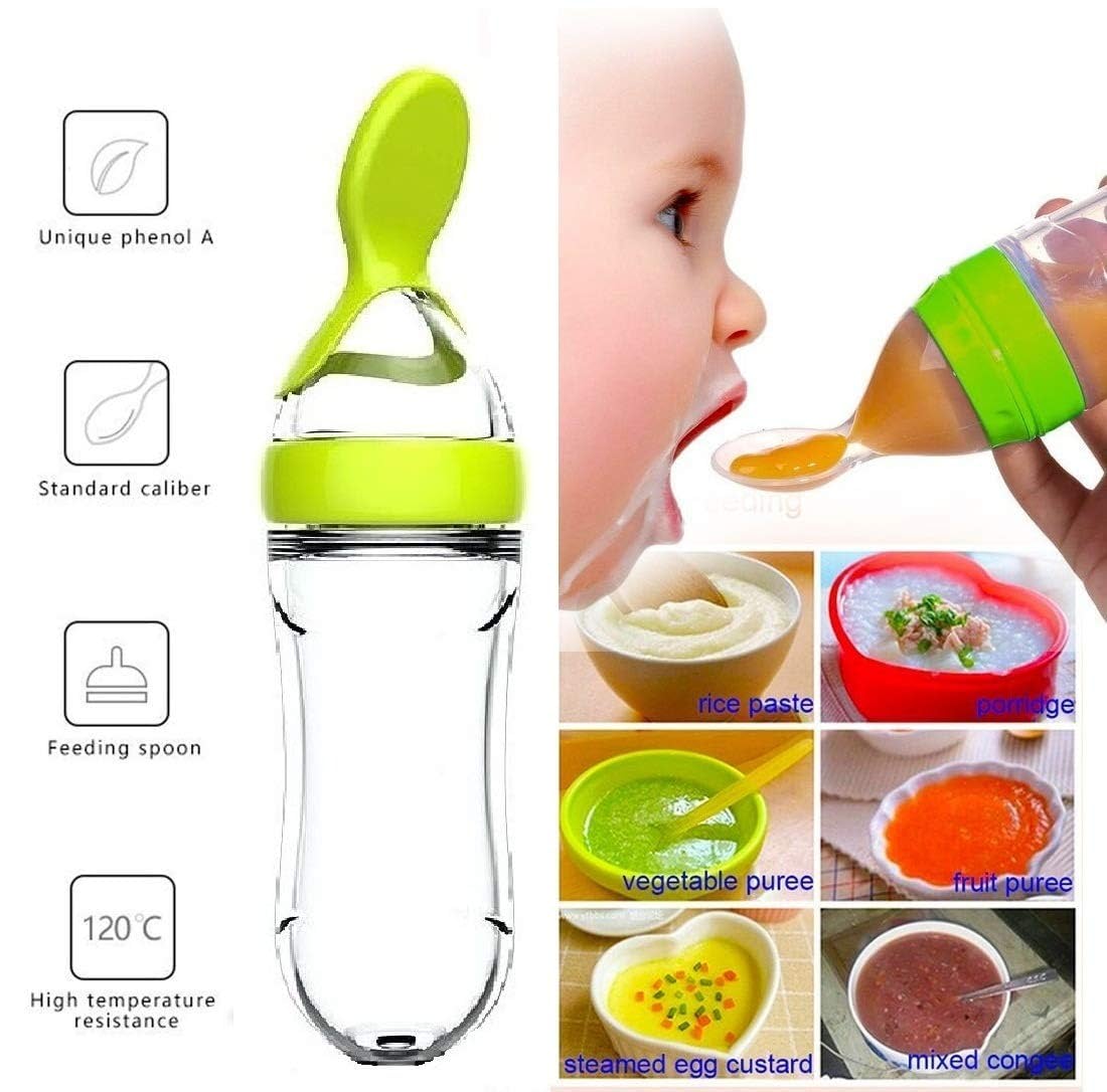 Squeezing Feeding Bottle Cup S - đánh giá và giá Food Storage Drums