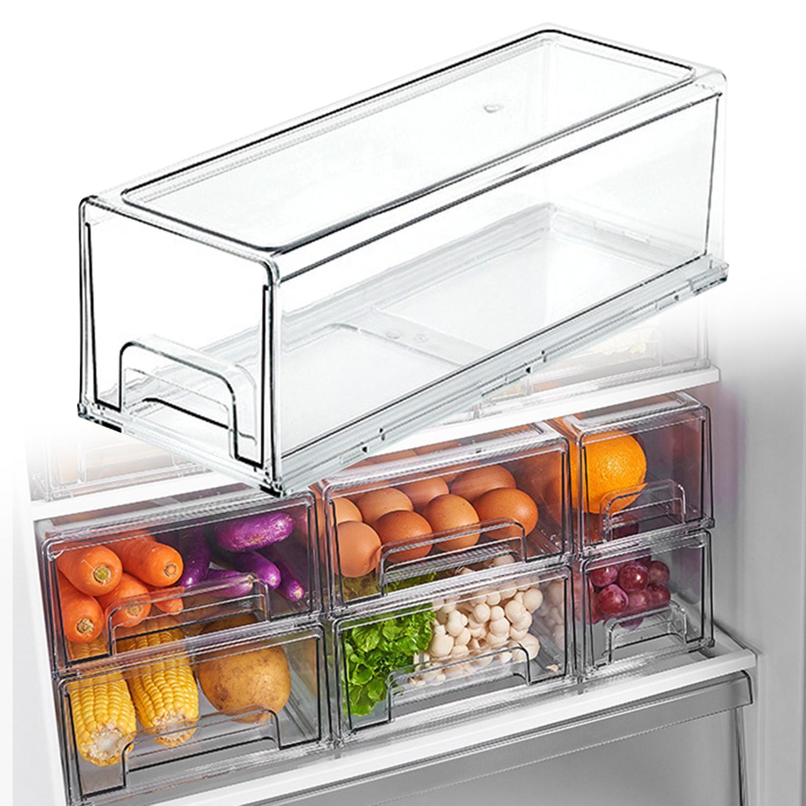 Fridge Drawer Bin Stackable Ho - đánh giá và giá Stackable Pantry Bin