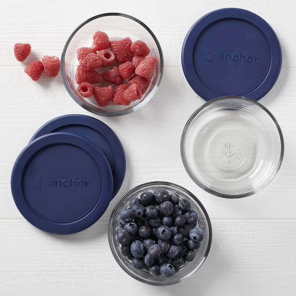 Anchor Hocking Glass Food Stor - đánh giá và giá Food Storage With Glass Lids