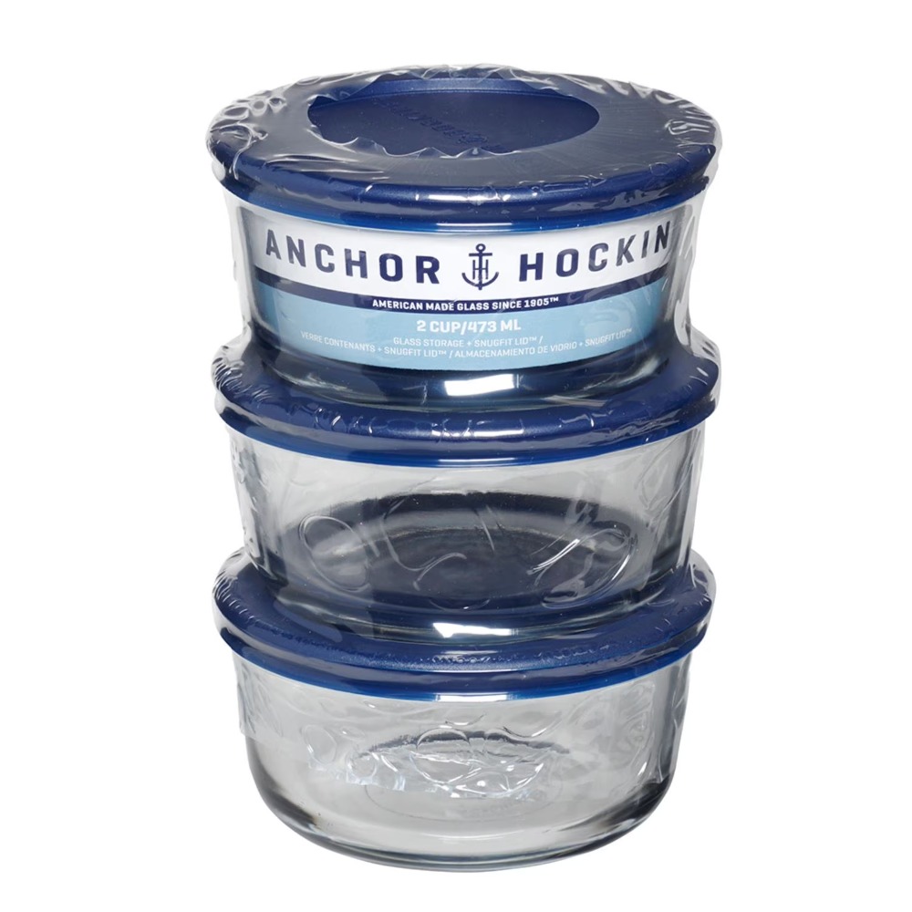 Anchor Hocking Glass Food Stor - đánh giá và giá Food Storage With Glass Lids