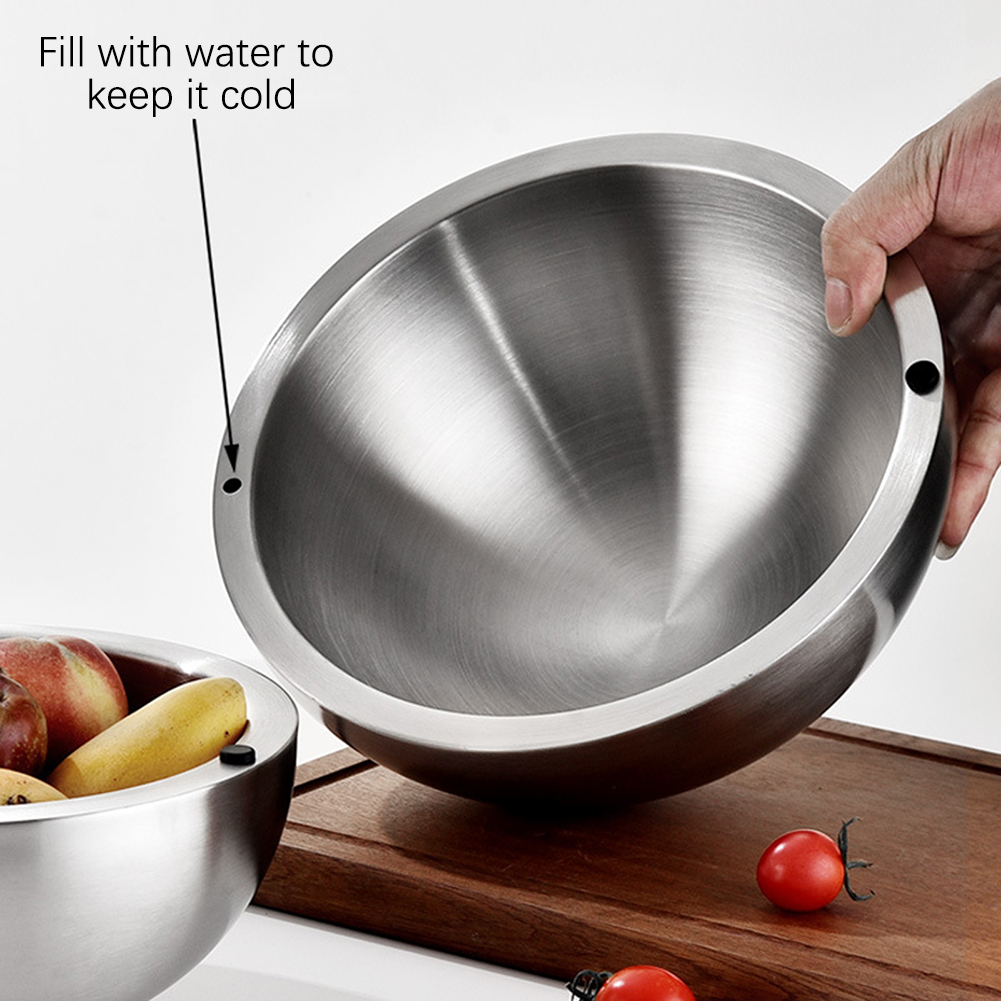 304 Thickened Salad Mixing Bow - đánh giá và giá Food Storage Unit