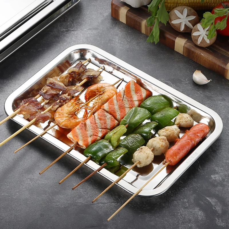Stainless Steel Barbecue Tea S - đánh giá và giá Food Storage In Restaurant