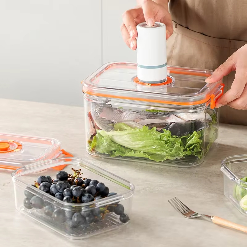 Vacuum Fresh-keeping Box Refri - đánh giá và giá Food Storage Refrigerator