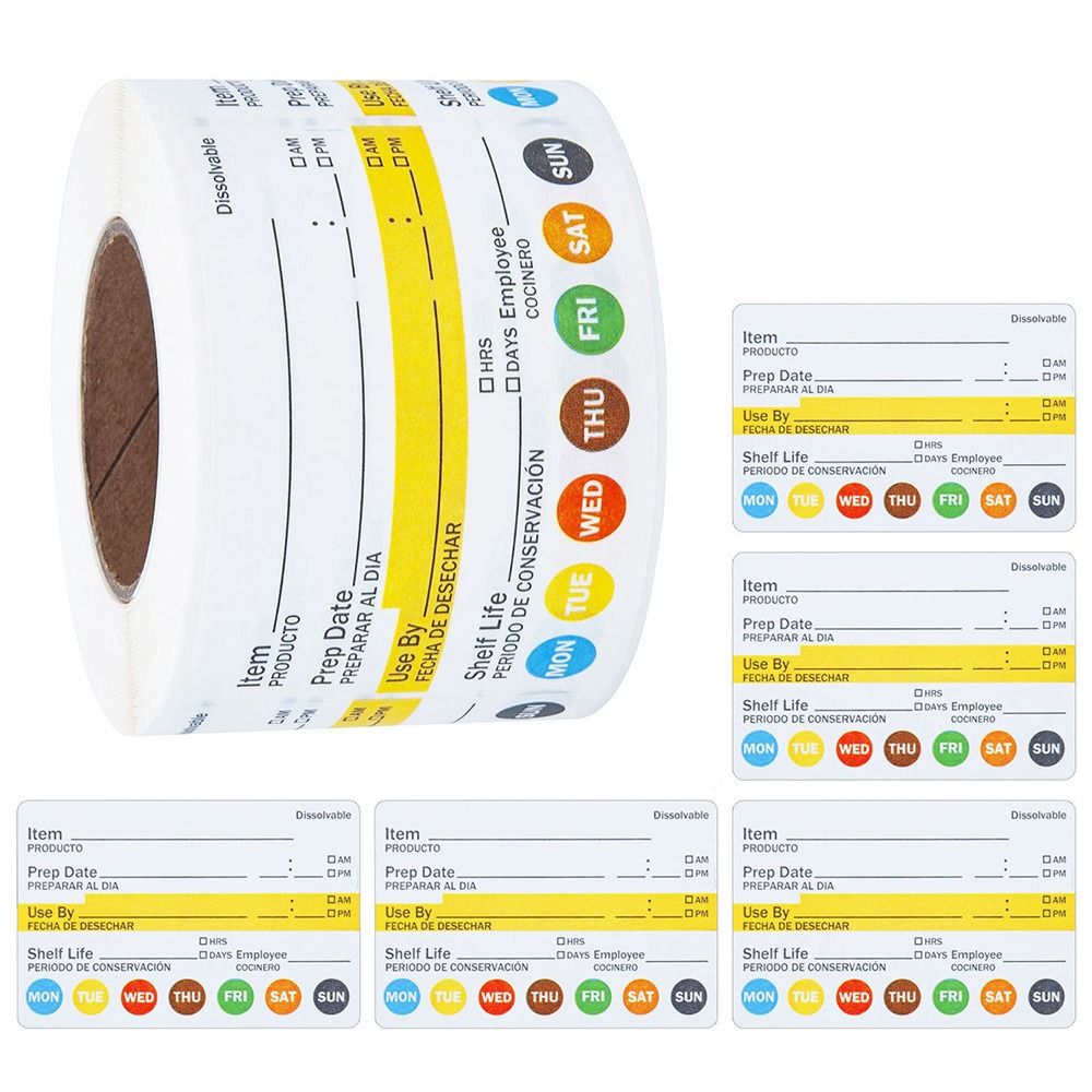 250/300PCS Food Shelf Life Lab - đánh giá và giá Food Storage Food Safety