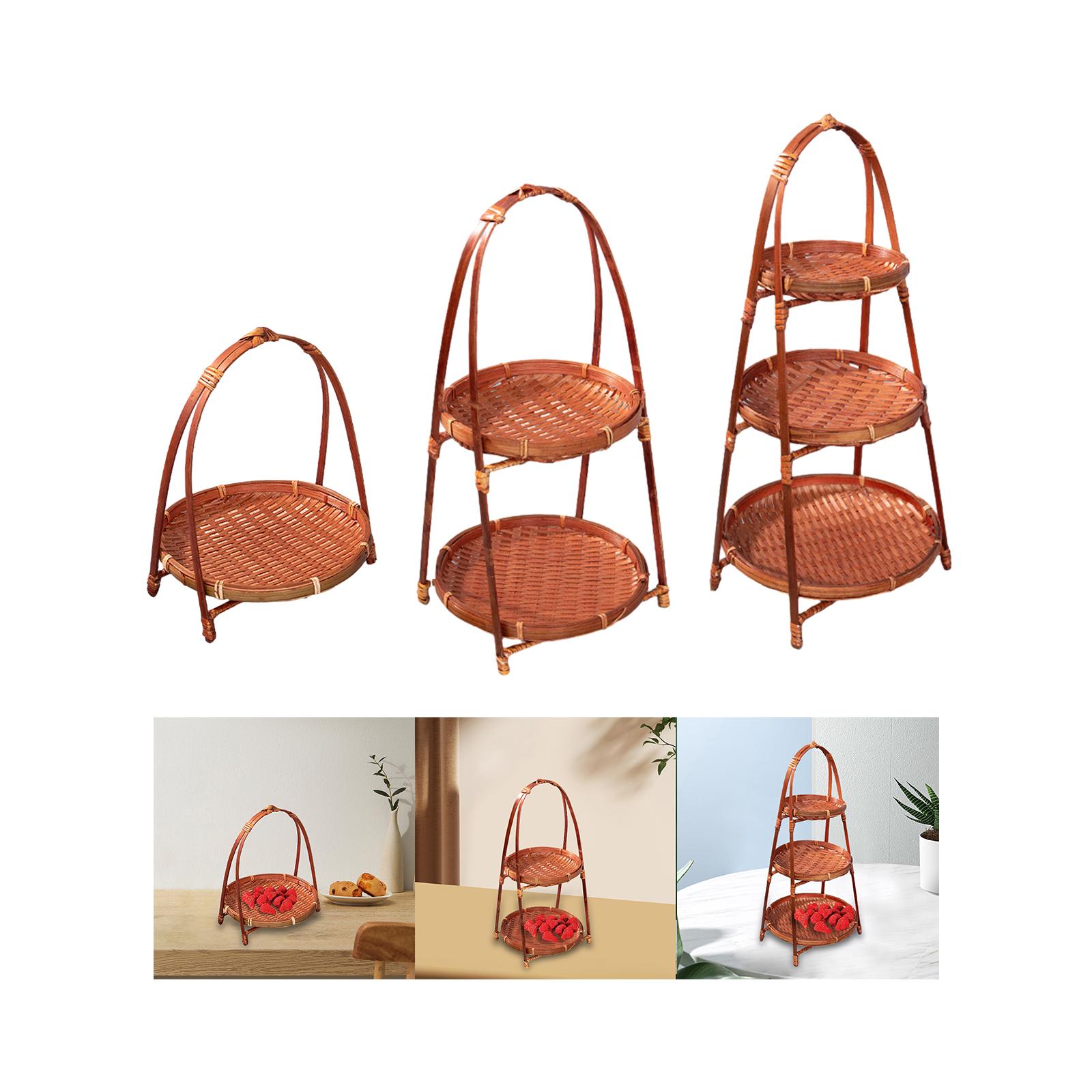 Bamboo Woven Fruit Basket Meal - đánh giá và giá Food Storage In Restaurant