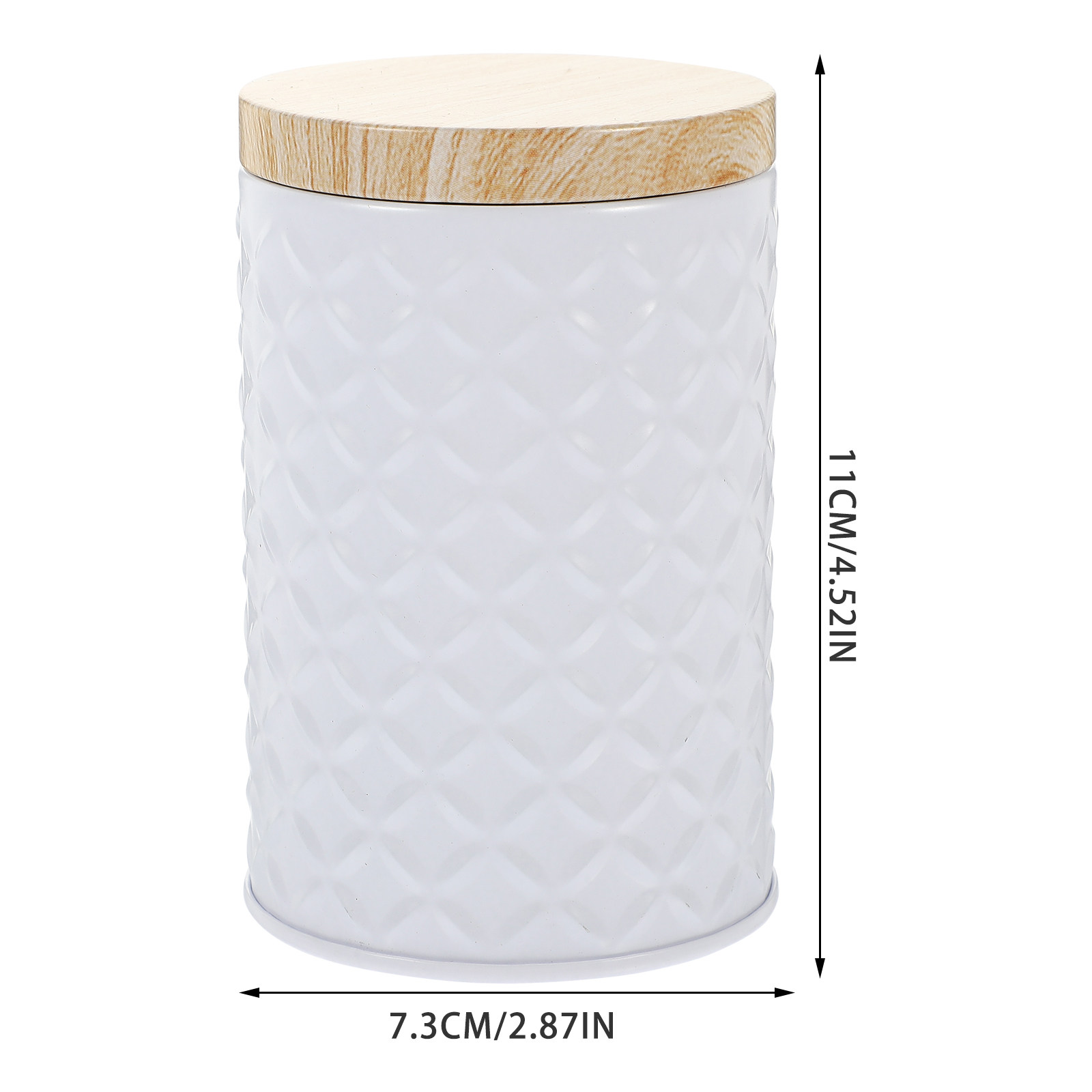 2Pcs Food Grade Tinplate Stora - đánh giá và giá Food Storage Jars