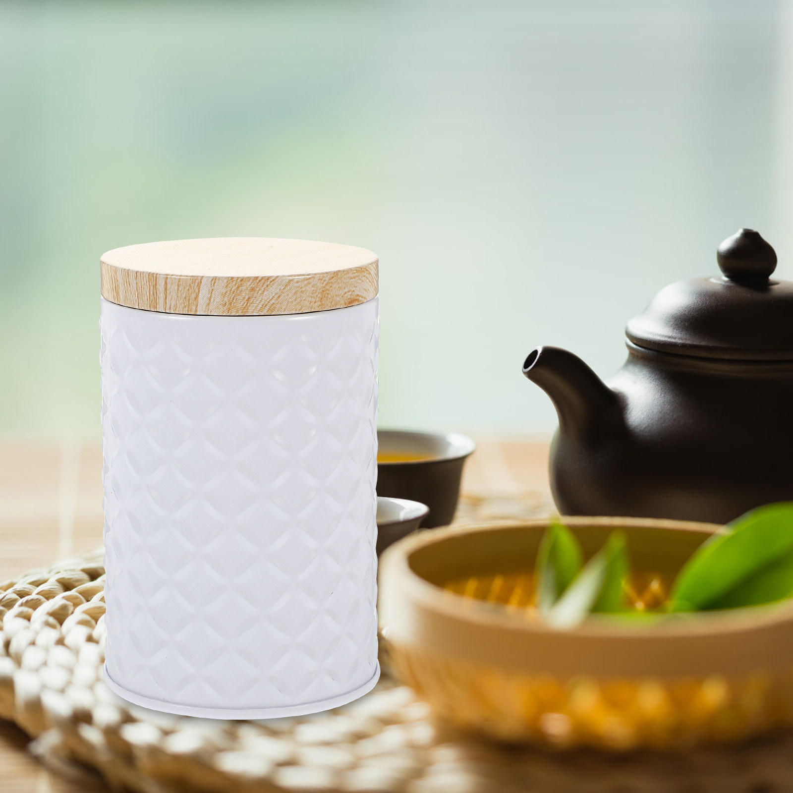 2Pcs Food Grade Tinplate Stora - đánh giá và giá Food Storage Jars