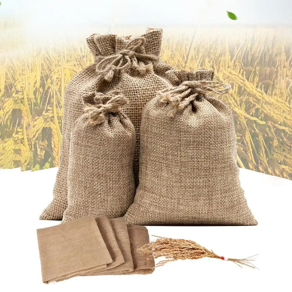 Burlap Potato Sacks Jute Potat - đánh giá và giá Food Storage Roots