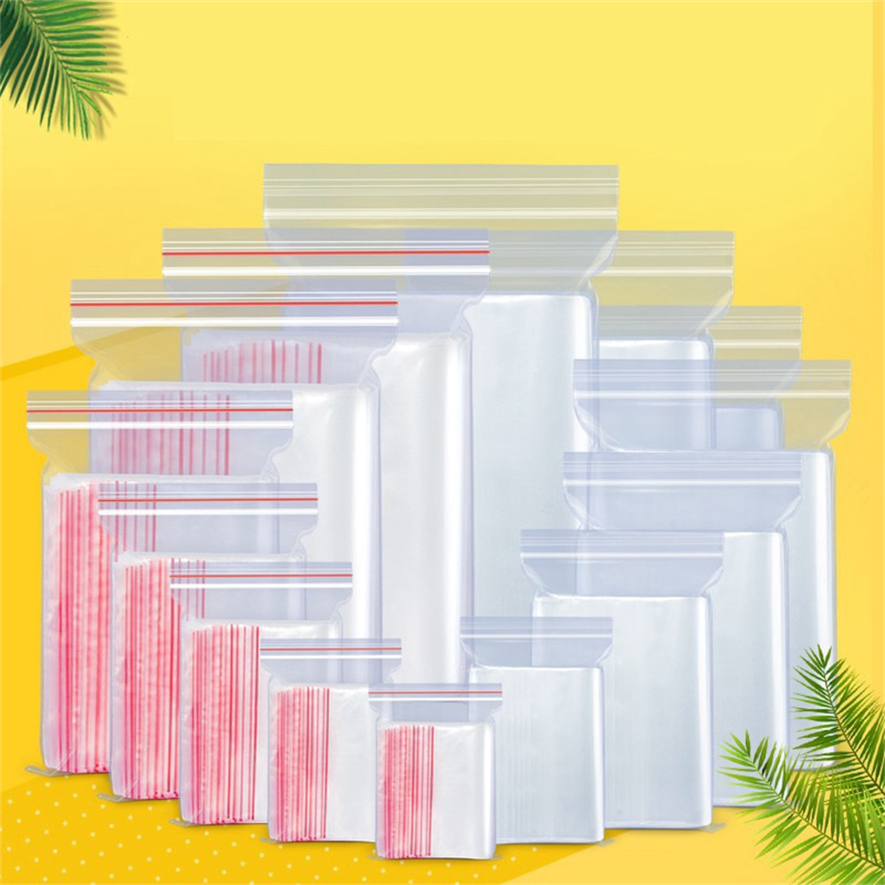 100 Pcs/Pack 5-12 Wire Self Se - đánh giá và giá Food Storage Ziploc Bags