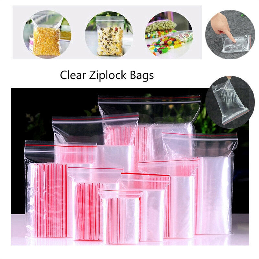 100 Pcs/Pack 5-12 Wire Self Se - đánh giá và giá Food Storage Ziploc Bags