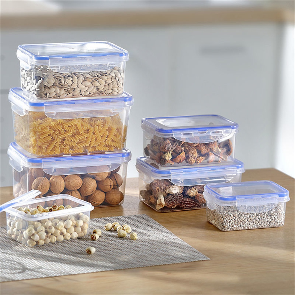 1/4pack Food Storage Container - đánh giá và giá Stackable Pantry Bin